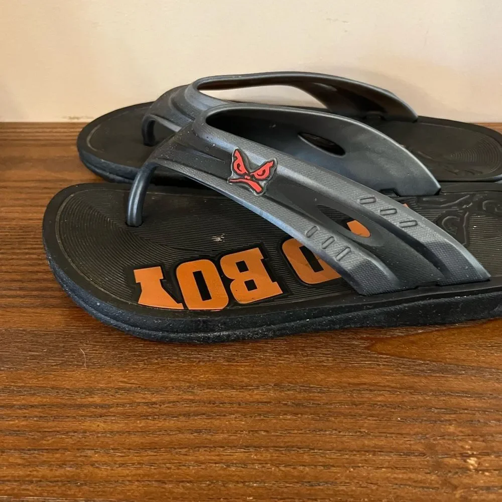 Men size 11 Bad Boy flip flops